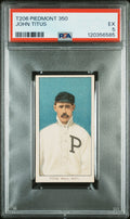1909-11 T206 John Titus PSA 5 EX Piedmont 350 - Phillies