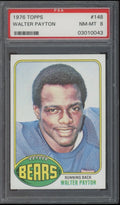 1976 TOPPS #148 WALTER PAYTON PSA 8 Hall of Fame Rookie Card