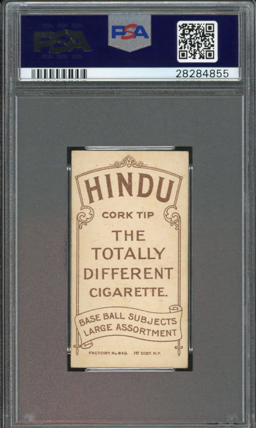 1909 T206 Fred Clarke Portrait PSA 6 EX-MT Brown Hindu (Pop 1, 0 Higher)