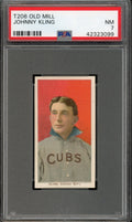 1909-11 T206 Johnny Kling PSA 7 NM Old Mill (POP 1)