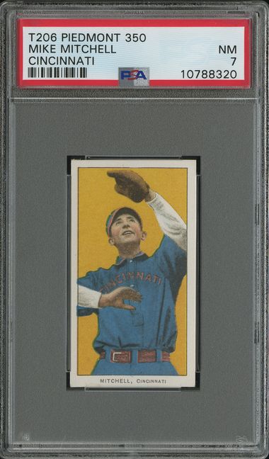1909-11 T206 Mike Mitchell PSA 7 Piedmont 350