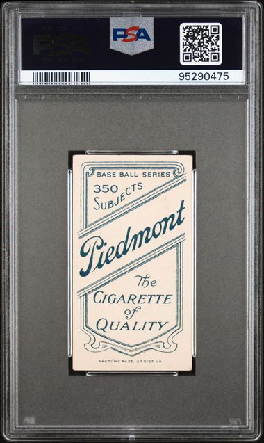 1909-11 T206 Charley Carr PSA 5 EX Piedmont 350 Indianapolis