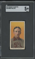 1909-11 T206 Bobby Wallace HOF SGC 5 Piedmont 350