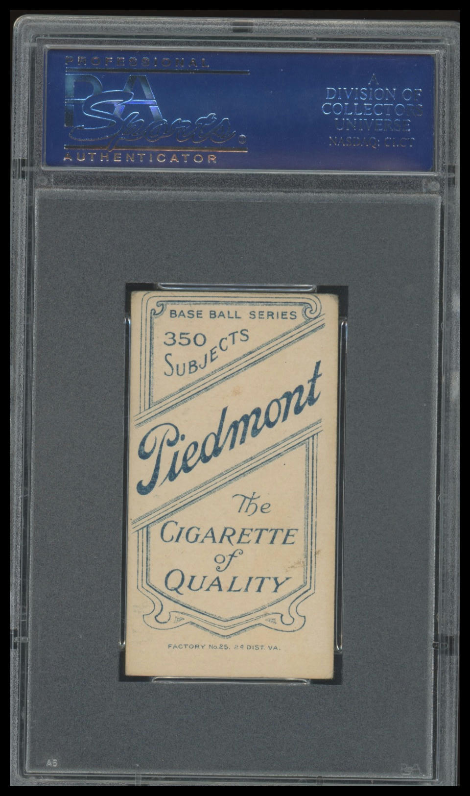 1909-11 T206 Tris Speaker PSA 4 Piedmont 350