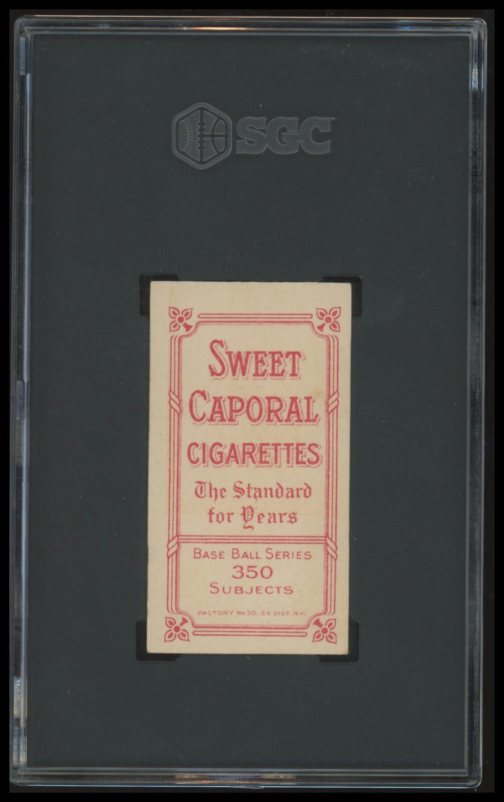1909-11 T206 Danny Murphy (Batting) SGC 5 Sweet Caporal 350/30