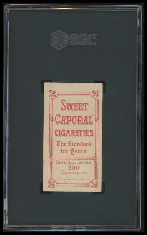 1909-11 T206 Danny Murphy (Batting) SGC 5 Sweet Caporal 350/30