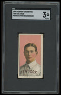 1909-11 T206 Hal Chase Pink HOF SGC 3 Piedmont 150
