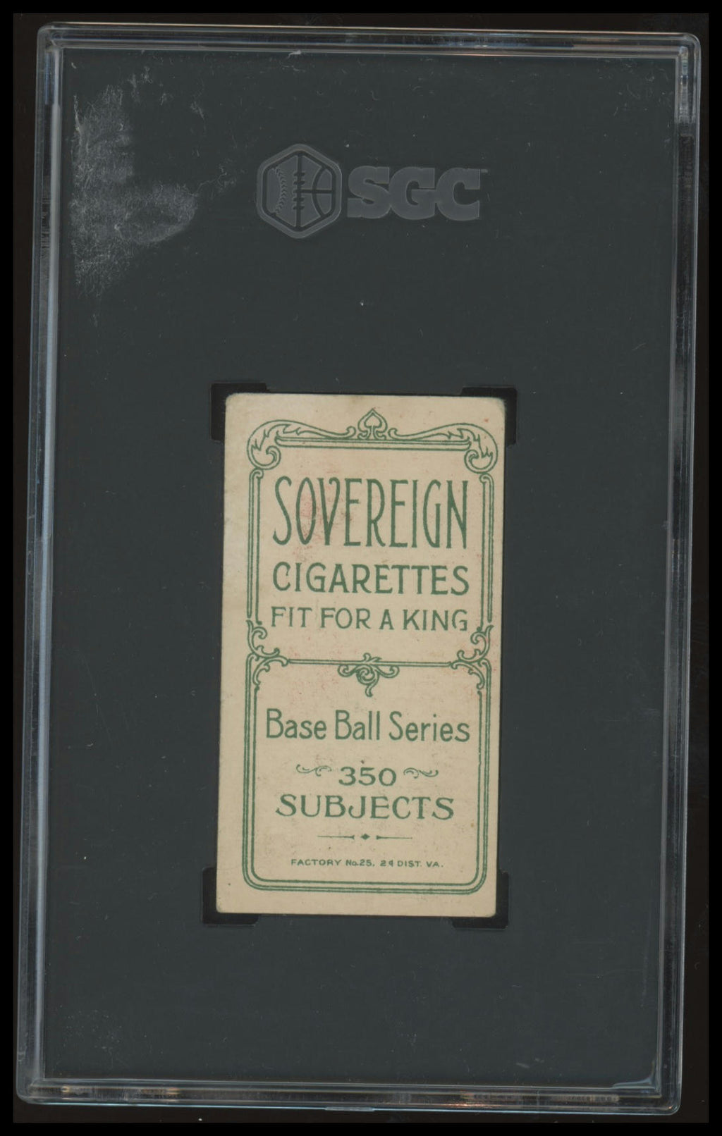 1909-11 T206 Mordecai Brown Portrait HOF Sovereign 350