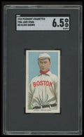 1909-11 T206 Jake Stahl (No Glove Showing) SCG 6.5 Piedmont 350