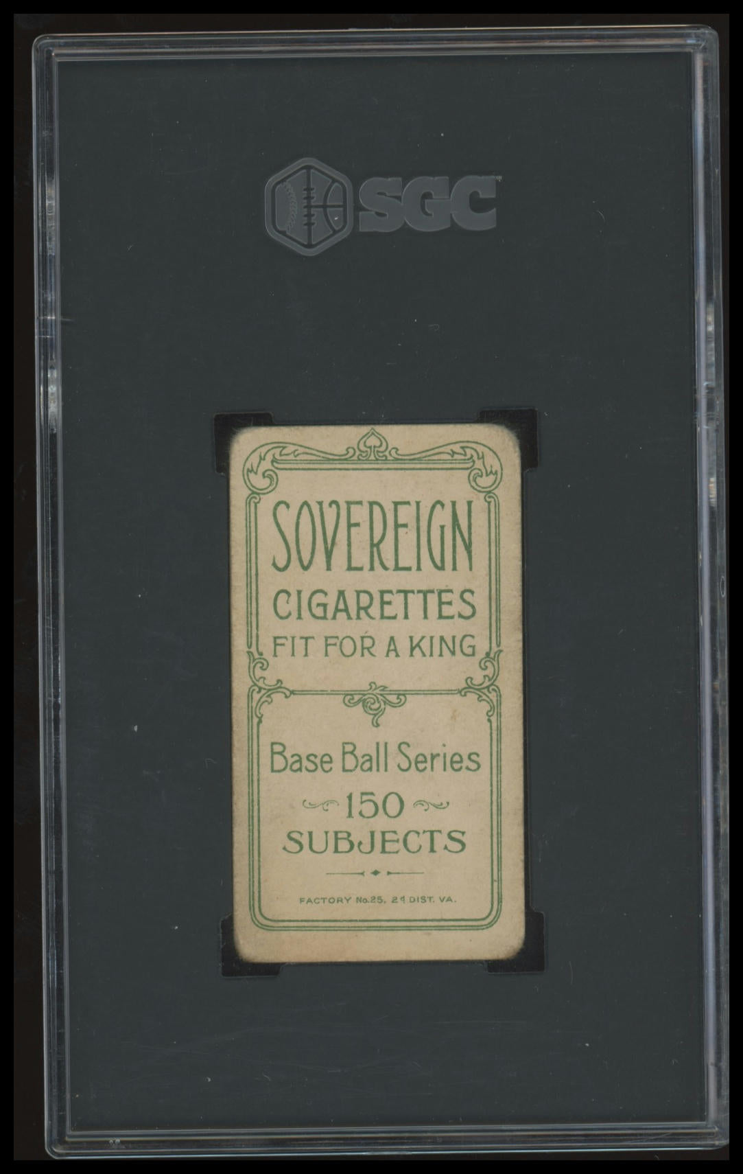 1909-11 T206 Kid Elberfeld New York SGC 3 Sovereign 150