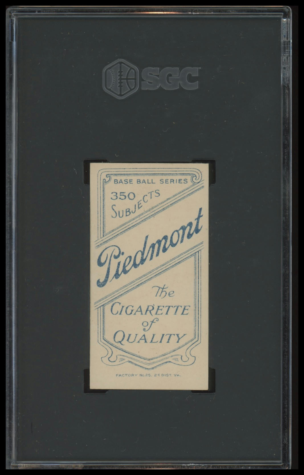 1909-11 T206 Mike Mitchell SGC 5 Piedmont 350