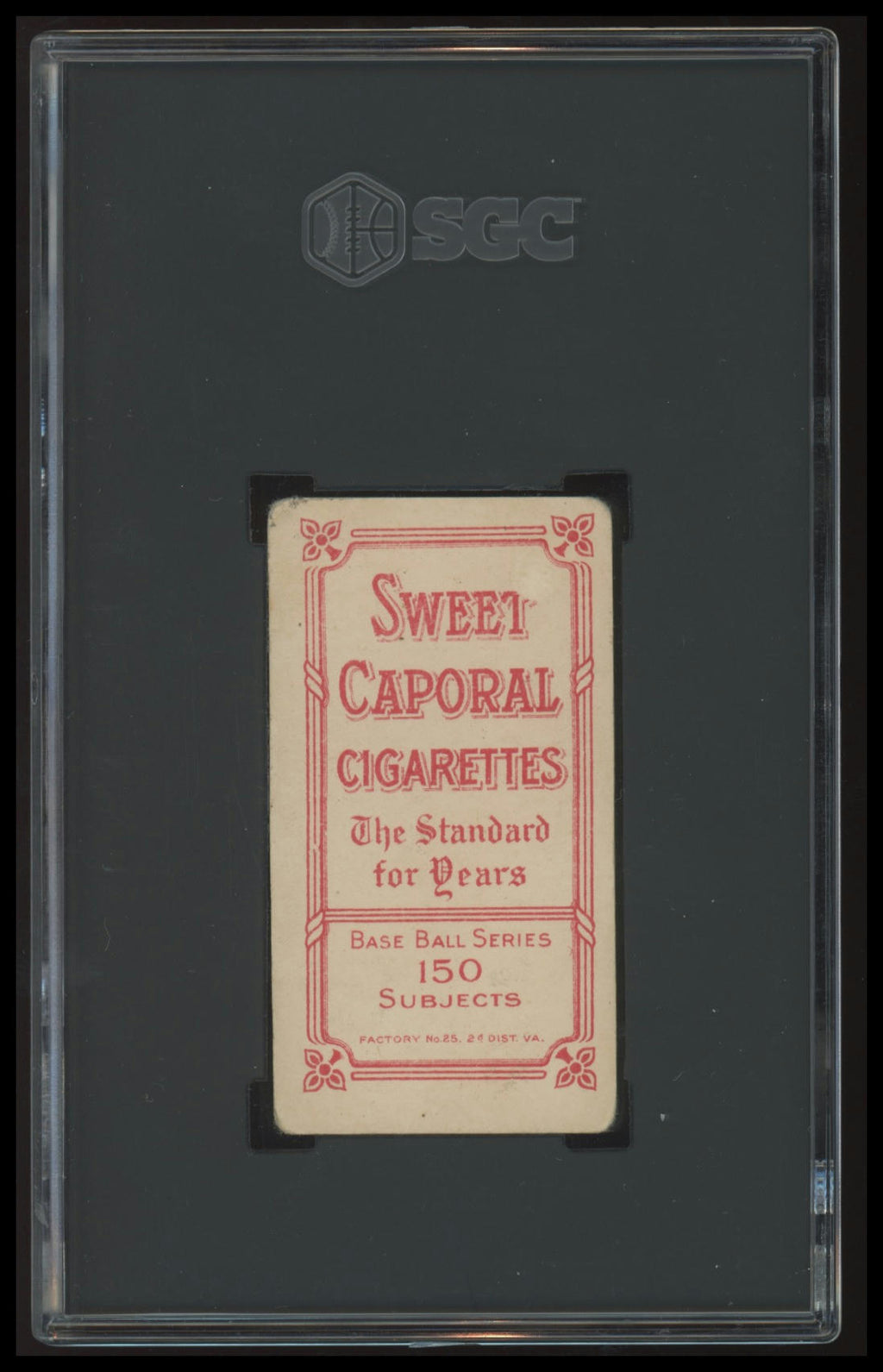 1909-11 T206 Ed Killian (Throwing) SGC 2 Sweet Caporal 150/25