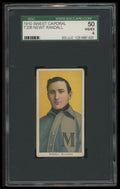 1909-11 T206 Newt Randall SGC 4 Sweet Caporal 350/30
