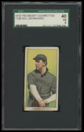 1909-11 T206 Bill Bernhard Piedmont 150