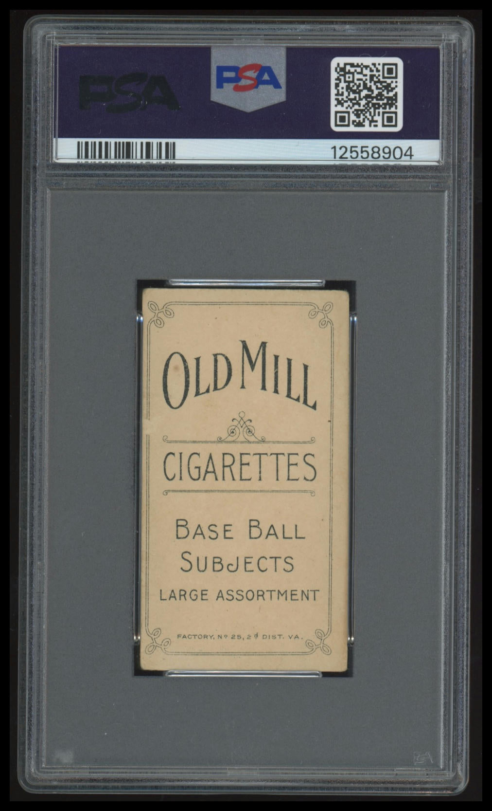 1909-11 T206 Cy Young HOF PSA 4 Old Mill