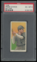 1909 -1911 T206 Frank Chance Batting HOF PSA 6 Old Mill