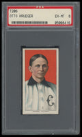 1909-11 T206 Art Krueger Old Mill PSA 6