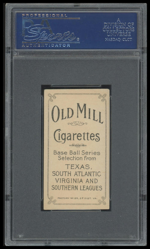1909-11 T206 Charlie Fritz PSA 4.5 Old Mill Southern League