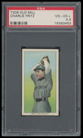 1909-11 T206 Charlie Fritz PSA 4.5 Old Mill Southern League