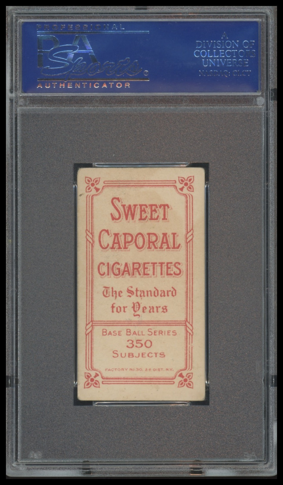 1909-11 T206 Roger Bresnahan (Batting) PSA 4 VG-EX Sweet Caporal 350/30
