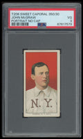 1909-11 T206 John Mcgraw Portrait (No Cap) PSA 3 Sweet Caporal 350/30