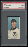 1909-11 T206 JF Kiernan PSA 5 Piedmont 350 Back Southern League