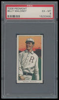 1909-11 T206 Billy Maloney PSA 6 EX-MT Piedmont 350/25