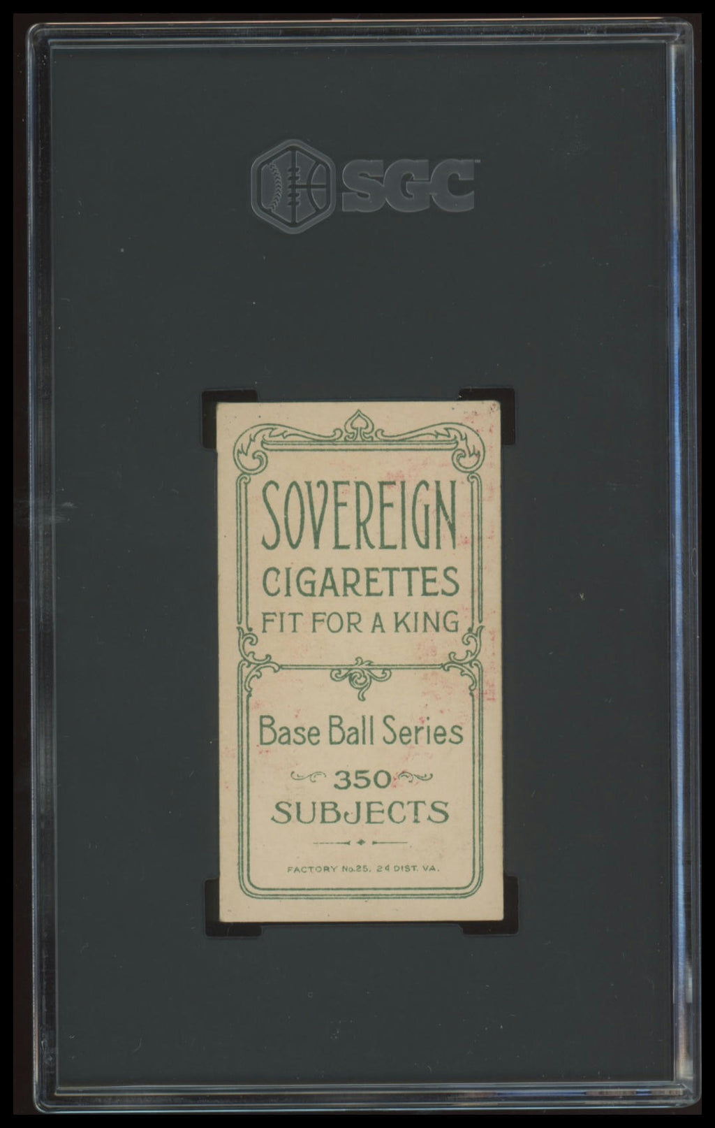 1909-11 T206 Phil Poland Sovereign 350 SGC 5