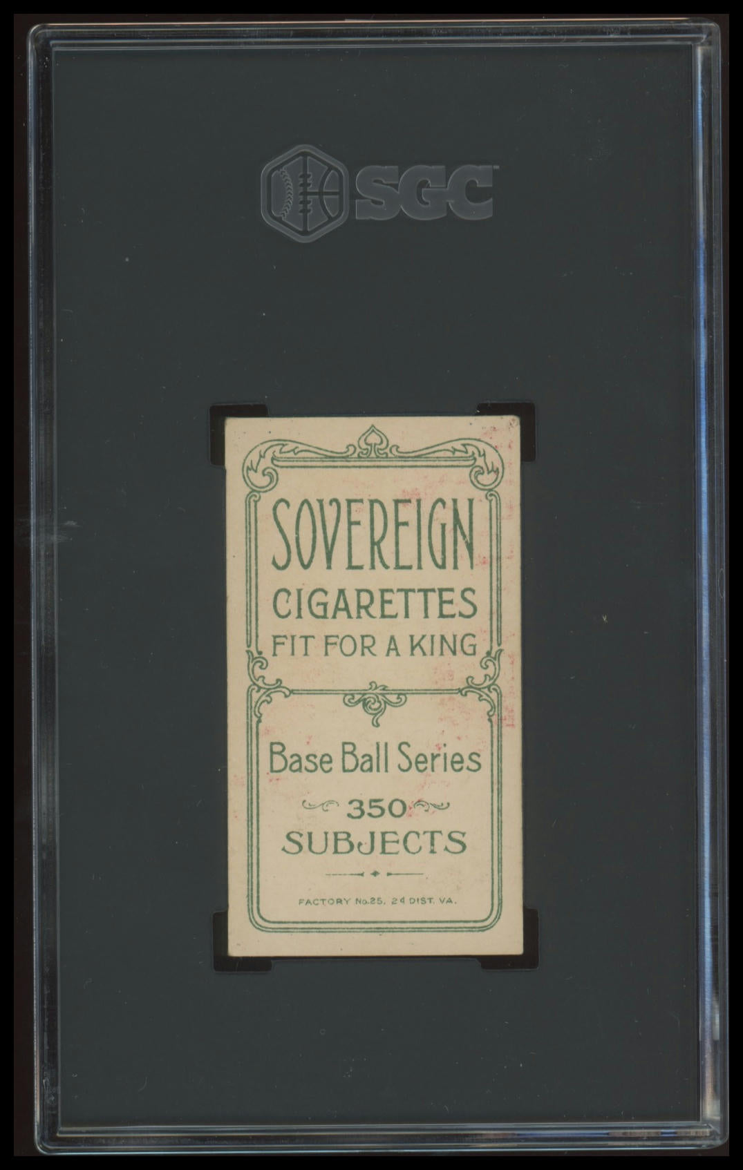1909-11 T206 Phil Poland Sovereign 350 SGC 5
