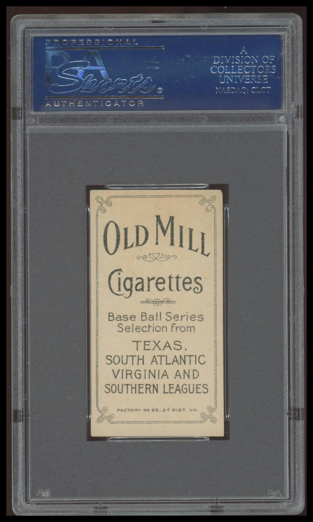 1909-11 T206 Juan Violat Viola PSA 6 EX-MT Old Mill Southern League