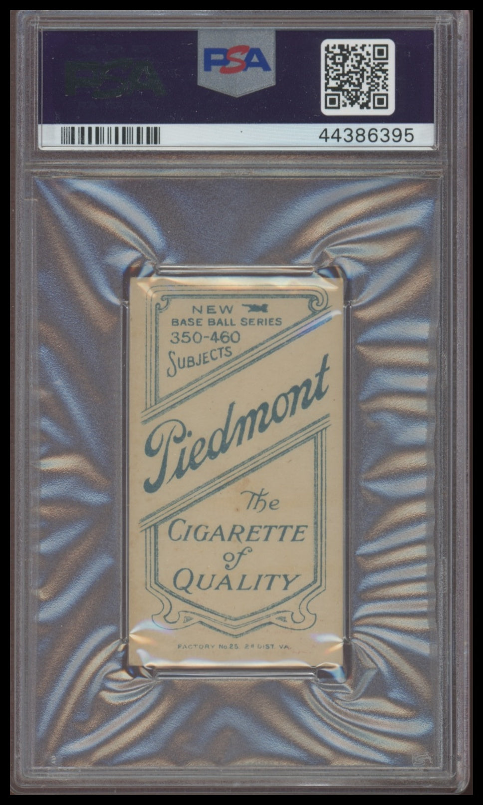 1909 T206 CY Young Cleveland, Glove Shows PSA 2 Piedmont 350-460/25