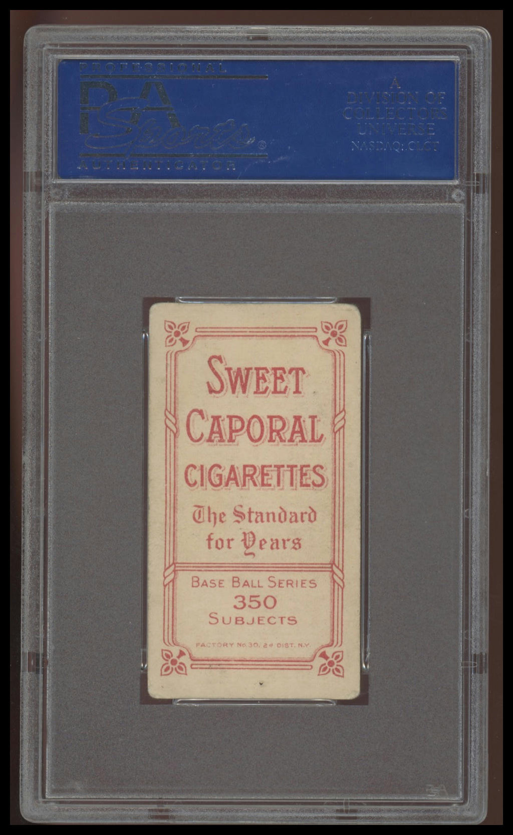 1909-11 T206 Johnny Evers PORTRAIT PSA 4 VG-EX Sweet Caporal 350/30 Chicago Cubs