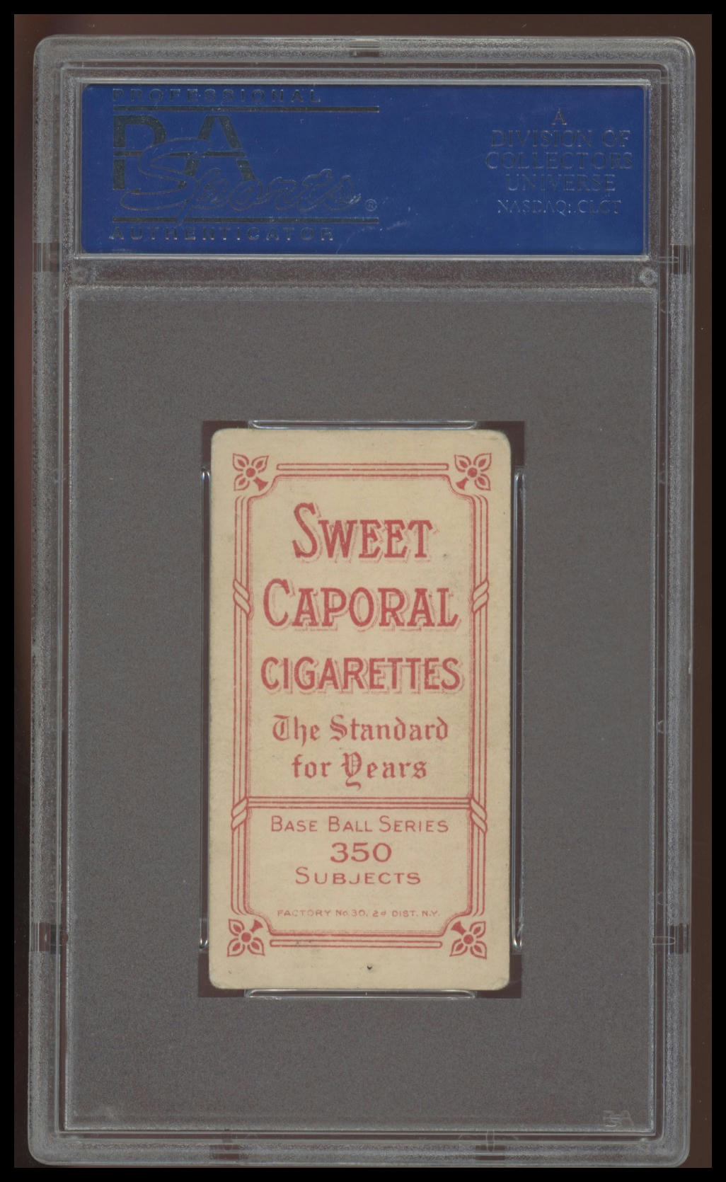 1909-11 T206 Johnny Evers PORTRAIT PSA 4 VG-EX Sweet Caporal 350/30 Chicago Cubs
