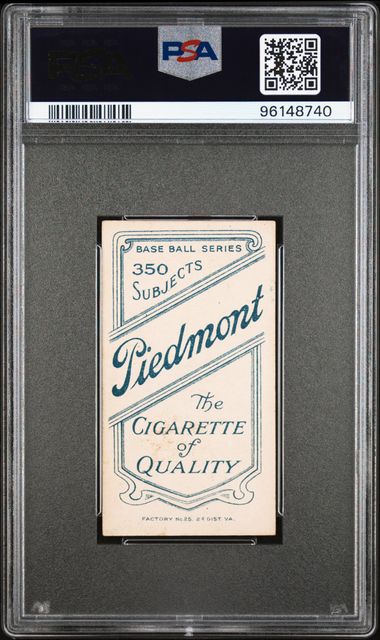 1909-11 T206 Jack Quinn PSA 5 EX Piedmont 350 New York