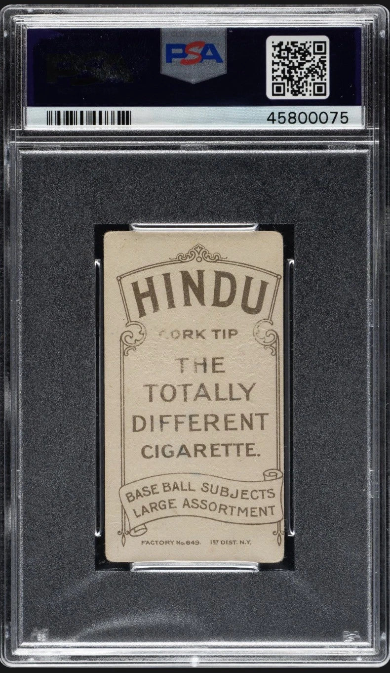 1909-11 T206 Sherry Magee Brown Hindu Portrait PSA 2 - Phil. Phillies